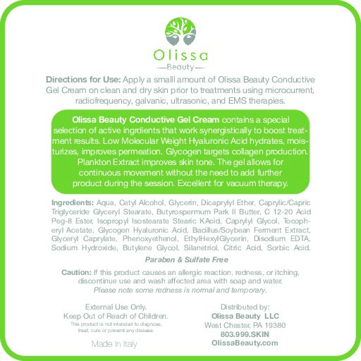 Olissa Beauty Conductive Gel Cream – 500 ml